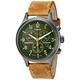 Timex Herren Chronograph Quarz Uhr mit Leder Armband TW4B04400