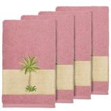 Bayou Breeze Krupa 4 Piece 100% Premium Turkish Cotton Bath Towel Set Terry Cloth in Pink | 27 W in | Wayfair 78725CC413C74C9CA887CE9026F3F53E