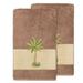 Bay Isle Home™ Mcleod 2 Piece Turkish Cotton Bath Towel Set Terry Cloth/Turkish Cotton in Brown | 27 W in | Wayfair