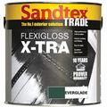 2.5L Sandtex Trade Flexigloss EVERGLADE | 2.5Ltr Exterior Flexible Gloss Deep Green (like Beetle Green): Everglade | Flexi Gloss X-tra - Superior Exterior Gloss for Wood and Metal