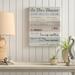 Highland Dunes 'In This House' Textual Art on Wrapped Canvas in White | 48 H x 36 W x 1.5 D in | Wayfair 6B871D0C8AAF4ED79F0BAA27CA8579A3