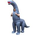 Morph MCGIDI Adults Dinosaur Costume, Men, Blue, One Size