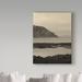 Trademark Fine Art 'Kintyre Plus' Photographic Print on Wrapped Canvas in White/Black | 47 H x 35 W x 2 D in | Wayfair BL02244-C3547GG