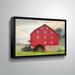 August Grove® 'Willow Grove Mill' Graphic Art Print on Canvas Metal in Red | 32 H x 48 W x 2 D in | Wayfair 787D752476C24722A0DDFA73EFA6E56F