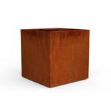 Red Barrel Studio® Siegert Corten Steel Planter Box Metal in Gray | 24 H x 24 W x 24 D in | Wayfair 3D28FF0E335F495C80C8A4A22162E4AF