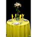 Midas Event Supply Renaissance Tablecloth Polyester in Yellow | 72 D in | Wayfair 700406