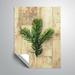 ArtWall 'Christmas Fir' - Graphic Art Print Plastic/Acrylic in Green | 18 H x 24 W x 0.1 D in | Wayfair 0sme018a1824p