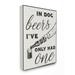17 Stories In Dog Beers I've Only Had One Funny by Daphne Polselli - Textual Art Print Canvas/Metal in Black | 40 H x 30 W x 1.5 D in | Wayfair