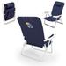 ONIVA™ NCAA Monaco Reclining Beach Chair Metal in Blue | 25 H x 23 W x 34 D in | Wayfair 790-00-138-244-0
