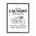 Winston Porter 'Olde Laundry Delivery Co' Vintage Textual Art Print Canvas in Black/White | 14 H x 11 W x 1.5 D in | Wayfair WNSP1894 44214799