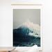East Urban Home Sea Wave by Bree Madden - Photograph Print on Canvas Metal in Blue/Gray | 60 H x 40 W x 1 D in | Wayfair EUHH5121 37907121