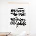 East Urban Home Make Today So Awesome by Kal Barteski - Wrapped Canvas Textual Art Print Canvas in Black | 14 H x 11 W x 0.01 D in | Wayfair