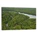 East Urban Home 'Essequibo River, Iwokrama Rainforest Reserve, Guyana' Photographic Print, Wood in White | 24 H x 36 W x 1.5 D in | Wayfair