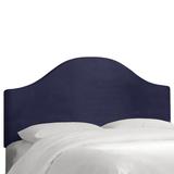 Alcott Hill® Mccree Velvet Panel Headboard Upholstered/Velvet in White/Brown | 54 H x 62 W x 4 D in | Wayfair ALCT2135 25541063