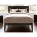 Viv + Rae™ Kindig Solid Wood Platform Bed Wood in Brown | 41.375 H x 43.625 W x 77.125 D in | Wayfair BCHH7931 41958488