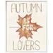 East Urban Home 'Autumn Love II' Textual Art Print on Canvas Canvas | 29.6 H x 23.6 W x 1.5 D in | Wayfair EUBM7012 43117409