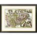 East Urban Home 'Atlas Novus - North American European Territories - Tinted Version, 1700' Print Paper | 35.45 H x 46.25 W x 1.5 D in | Wayfair
