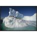 East Urban Home 'Adelie Penguin Group on Sculpted Iceberg, Terre Adelie Land, East Antarctica' Photographic Print, in Blue | Wayfair