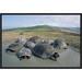 East Urban Home 'Volcan Alcedo Giant Tortoises Wallowing, Alcedo Volcano, Galapagos Islands' Photographic Print Canvas, in Gray/Green | Wayfair