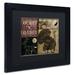 Trademark Fine Art 'Locked & Loaded IV' by Color Bakery Framed Graphic Art Canvas | 16 H x 20 W x 0.5 D in | Wayfair ALI4269-B1620BMF