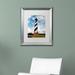 Trademark Fine Art Cape Hatteras Lighthouse Framed Photographic Print Canvas, Wood | 20 H x 16 W x 0.5 D in | Wayfair MFG0011-S1620MF