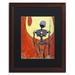 Trademark Fine Art 'Iron Bot' by Craig Snodgrass Framed Painting Print Canvas, Wood | 22.75 H x 18.75 W in | Wayfair ALI2705-W1620BMF