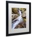 Trademark Fine Art 'Bingham Falls' by Michael Blanchette Framed Photographic Print Canvas | 22 H x 18 W x 0.75 D in | Wayfair ALI3919-B1620MF