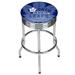 Trademark Global NHL Swivel 28.5" Bar Stool Upholstered, Steel in Gray | 29 H x 20.75 W x 20.75 D in | Wayfair NHL1005-TML