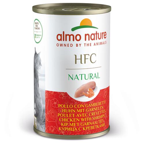 6x140g HFC mit Huhn & Garnelen Almo Nature Classic Katzenfutter nass