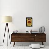 East Urban Home Royal Knight Blended Whiskey - Wrapped Canvas Advertisements Print Canvas in Black/Yellow | 22 H x 15 W x 2 D in | Wayfair