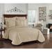 Historic Charleston Charles Matelasse Cotton Traditional Coverlet/Bedspread Cotton in Brown | King | Wayfair 13991BEDDKNGBIR