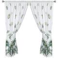 Charlotte Thomas, Fern, Pair of Pencil Pleat Lined Curtains, with Tie Backs Green, 168 x 183 cm