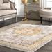 Gray 78 x 51 x 0.25 in Indoor Area Rug - Ophelia & Co. Ermanno Area Rug Polyester | 78 H x 51 W x 0.25 D in | Wayfair