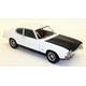 Minichamps 150089078 1970 Ford Capri RS 2600 LHD Model Toy, White/Black, 1:18 Scale