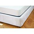 Belledorm Deep Fit Divan Bed Base Sheet Wrap Valance in Superking Bed Size in Linen Beige 19" Deep to Fit Base Upto 45cm