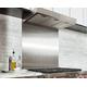 Satin Stainless Steel Splashback Guard Plate 1000 mm x 1000 mm