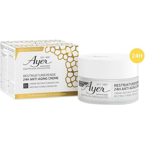 Ayer Radiance Énergie Restructuring 24h Anti Aging Cream 50 ml Gesichtscreme