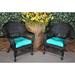 Bay Isle Home™ Outdoor Single Cushion Polyester in Green/Blue | 3.5 H x 19 W in | Wayfair 5F62089730264E1DACB0004FCB619DA9
