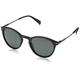 Polaroid Men's PLD 2062/S Sunglasses, Black (MTT Black), 50