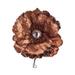 Vickerman 507889 - 5" Copper Wild Poppy Head Clip 3/Bag (E175428) Jewelry