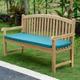 Banc en teck massif Derby 150 cm - Naturel