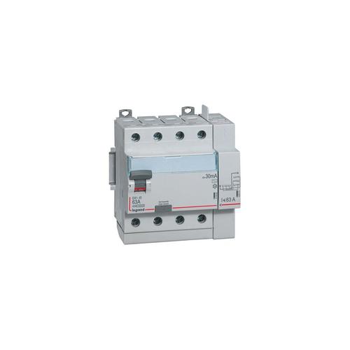 Legrand - Interrupteur différentiel DX³-ID arrivée à vis et départ automatique 4 Pôles 400V 40A