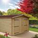 Habrita - Garage 20.98m² bois naturel do3554n - bois