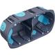 Debflex - boite d'encastrement stopair multimateriaux 2 postes h/v Ø67/P40 - 718385 - Gris / Bleu