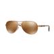 Oakley OO4079 Feedback Sunglasses - Women's Rose Gold Frame Prizm Tungsten Polarized Lenses 407931-59