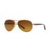 Oakley OO4079 Feedback Sunglasses - Women's Rose Gold Frame Brown Gradient Polar Lenses 407914-59