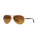 Oakley OO4079 Feedback Sunglasses - Women's Rose Gold Frame Brown Gradient Polar Lenses 407914-59