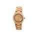 Earth Wood Biscayne Bracelet Watches w/Date Khaki/Tan One Size ETHEW4201