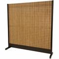 Bayou Breeze Mount Washington 75" W x 76" H Single Panel Room Divider Wood in Brown | 76 H x 75 W in | Wayfair 60FECA4F5B2949A2ACBA56E6774652D1