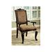 Astoria Grand Pettus Dining Chair Wood/Upholstered in Brown | 44.25 H x 28.12 W x 27.25 D in | Wayfair E903A7ED032743BB8459C11A6C2EA3ED